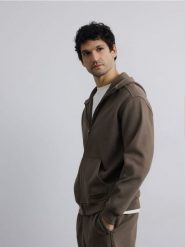 Rozpinana bluza z kapturem - jasny zielony. Zielone bluzy z kapturem Reserved, l, bez wzorów, z dzianiny, z kapturem. Za 139.99 zł.