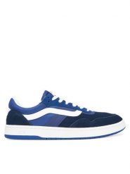 Vans Sneakersy CruZe 3.0 VN000D6SCJE1 Granatowy. Niebieskie buty sportowe casual Vans, bez wzorów, ze skóry, bez zapięcia. Za 249.99 zł.