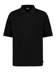 Eight2Nine Koszulka polo w kolorze czarnym rozmiar: S. Czarne koszulki polo Eight2Nine, s, bez wzorów, z bawełny, bez kołnierzyka, bez ramiączek. Za 114.98 zł.