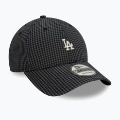 Czapka z daszkiem New Era Seersucker 9Forty Los Angeles Dodgers. Czarne czapki z daszkiem New Era, na zimę, bez wzorów. Za 129.99 zł.
