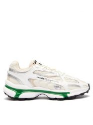 Lacoste Sneakersy L003 2K24 747SMA0013 Biały. Białe buty sportowe casual LACOSTE, bez wzorów, z materiału, bez zapięcia. Za 429.99 zł.