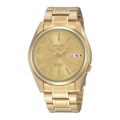 Seiko Mężczyźni zegarek automatyczny Seiko złoto - stal nierdzewna Zegarki męskie 1 ct Męskie. Żółte zegarki Seiko, szklane. Za 948.99 zł.