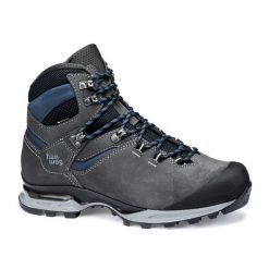 Buty trekkingowe Hanwag Tatra Light Bunion GTX. Niebieskie buty turystyczne Hanwag, bez wzorów, z gore-texu, bez zapięcia, trekkingowe, gore-tex. Za 1,110.99 zł.