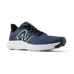 Buty do biegania męskie New Balance 411v3 Niebieski. Niebieskie buty do biegania New Balance, bez wzorów, z syntetyku, bez zapięcia, do biegania. Za 229.99 zł.