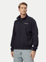 Guess Jeans Bluza M6GQZ2 KB212 Granatowy Regular Fit. Niebieskie bluzy Guess Jeans, m, z aplikacjami, z jeansu, bez kaptura. Za 389.99 zł.