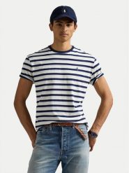 Polo Ralph Lauren T-Shirt 710964719001 Biały Classic Fit. Białe koszulki polo Polo Ralph Lauren, m, bez wzorów, z bawełny, bez kołnierzyka, bez ramiączek. Za 259.99 zł.