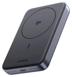 Ugreen PB761 10000mAh Qi2, 30W, Magsafe + kabel USB-C czarny. Czarne powerbanki . Za 179.90 zł.