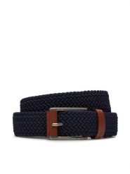 Pepe Jeans Pasek Męski Dylan Belt PM021023 Granatowy. Niebieskie paski Pepe Jeans, bez wzorów, z jeansu. Za 129.99 zł.
