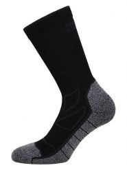 Jack Wolfskin Skarpety funkcyjne "Vojo" w kolorze czarnym rozmiar: 44-46. Czarne skarpety Jack Wolfskin, bez wzorów, prążkowane. Za 66.45 zł.