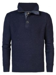 Petrol Industries Sweter w kolorze granatowym rozmiar: 3XL. Niebieskie swetry nierozpinane Petrol Industries, xl, bez wzorów, bez kołnierzyka, bez ramiączek. Za 153.71 zł.