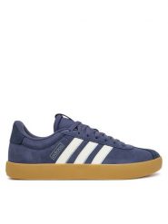 Adidas Sneakersy VL Court 3.0 JP5289 Granatowy. Niebieskie buty sportowe casual Adidas, bez wzorów, ze skóry, bez zapięcia. Za 299.99 zł.
