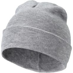 Czapka Irwin. Szare czapki zimowe BULLET, bez wzorów. Za 27.99 zł.