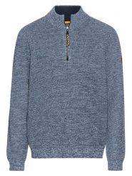 Camel Active Sweter w kolorze niebieskim rozmiar: 4XL. Niebieskie swetry nierozpinane Camel Active, xl, bez wzorów, ze splotem, bez kołnierzyka, bez ramiączek. Za 195.95 zł.