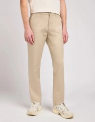 MESKIE SPODNIE MATERIALOWE LEE REGULAR CHINO STONE 112342929. Eleganckie spodnie Lee, l, z materiału. Za 219.99 zł.