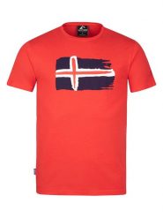 Westfjord Koszulka "Hekla" w kolorze czerwonym rozmiar: XXL. Czerwone bezrękawniki Westfjord, xxl, bez wzorów, z materiału, bez kołnierzyka, bez ramiączek. Za 79.59 zł.