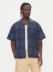 Element Koszula Thalweg ELYWT00176 Granatowy Regular Fit. Niebieskie koszule Element, m, bez wzorów, z bawełny, bez kołnierzyka, bez ramiączek. Za 319.99 zł.