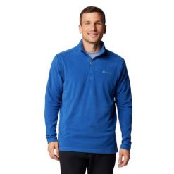 Polar turystyczny męski Klamath Range II Half Zip Fleece. Niebieskie bluzy z polaru Columbia, m, bez wzorów, z polaru, bez kaptura. Za 159.99 zł.