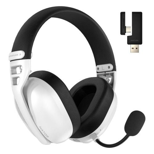 Słuchawki dla graczy Hyperpunk 3 Wireless bezprzewodowe białe. Białe słuchawki bezprzewodowe No name. Za 340.99 zł.