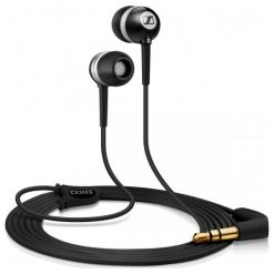 Sennheiser Cx 300-Ii, Czarne. Czarne słuchawki douszne Sennheiser. W wyprzedaży za 159.00 zł.