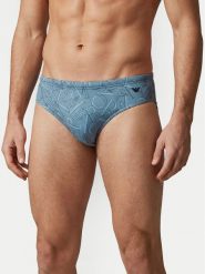 Emporio Armani Kąpielówki EM000575 AF20437 F9027 Szary. Szare kąpielówki Emporio Armani, m, bez wzorów, z syntetyku. Za 279.99 zł.