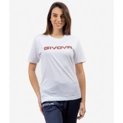 Bawełniana koszulka Givova Spot White 2xl. Białe t-shirty sportowe Givova, bez wzorów, z bawełny, bez ramiączek, do piłki nożnej. Za 131.99 zł.