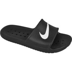 Czarne Klapki Nike Sportswear Kawa Shower M 832528-001. Czarne klapki Nike, z materiału. W wyprzedaży za 119.00 zł.