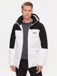 Boss Kurtka puchowa J_Hamar1 50497558 Biały Regular Fit. Białe kurtki Boss, m, bez wzorów, z puchu, bez kaptura. Za 1,279.00 zł.