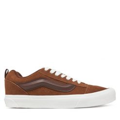 Tenisówki Vans. Brązowe trampki Vans, m, bez wzorów, bez zapięcia. Za 259.99 zł.