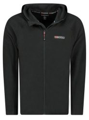 Geographical Norway Kurtka polarowa "Tugood" w kolorze czarnym rozmiar: XXL. Czarne kurtki Geographical Norway, xxl, bez wzorów, z materiału, bez kaptura. Za 74.63 zł.