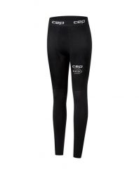 Męskie spodnie kompresyjne regeneracyjne Pro Recovery Tights 4.0 CEP. Czarne odzież kompresyjna CEP, na zimę, l, bez wzorów, z elastanu, do biegania. Za 569.00 zł.