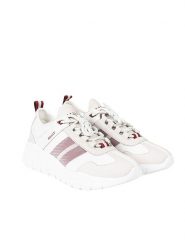 Bally Sneakersy "Brody-T" | 6231455 | Brody-T | Mężczyzna | Biały. Białe buty sportowe casual Bally, bez wzorów, ze skóry, bez zapięcia. W wyprzedaży za 1,199.00 zł.