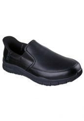 Buty SKECHERS NAMPA BROXTIN Czarny. Czarne buty turystyczne Skechers, bez wzorów, z materiału, bez zapięcia, trekkingowe. Za 283.99 zł.