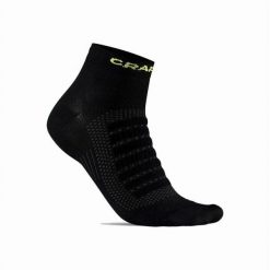 Skarpety Sportowe Craft Adv Dry Mid Czarny. Czarne skarpetki sportowe Craft, bez wzorów. Za 102.80 zł.