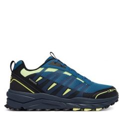 Trekkingi CMP. Niebieskie buty trekkingowe CMP, bez wzorów, bez zapięcia. Za 479.99 zł.