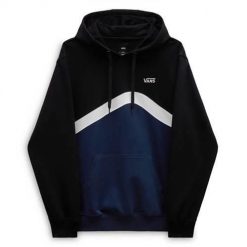 Bluza sportowa męska Vans Sidestripe Block Po. Czarne bluzy bez kaptura Vans, l, bez wzorów, bez kaptura. Za 429.00 zł.
