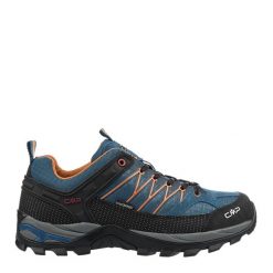 Buty trekkingowe męskie CMP RIGEL LOW. Czarne trekkingi CMP, bez wzorów, z materiału, bez zapięcia. Za 299.99 zł.