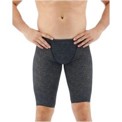 Spodenki męskie TYR Lapped jammer. Czarne odzież kąpielowa TYR, m, bez wzorów, sportowe. Za 299.99 zł.