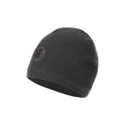 Czapka męska Pitbull Small Logo. Szare czapki zimowe PITBULL, bez wzorów. Za 59.00 zł.