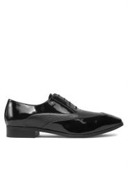Baldowski Półbuty M00280/0741-001 Czarny. Czarne eleganckie półbuty Baldowski, bez wzorów, ze skóry, bez obcasa, bez zapięcia. Za 549.99 zł.