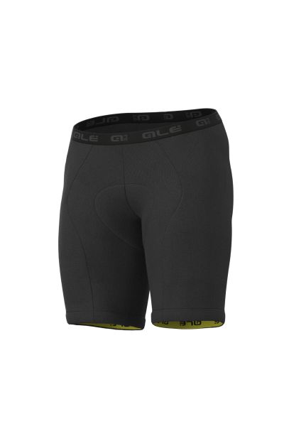Spodenki rowerowe męskie Alé Panta Int C/Fon Padded Liner. Czarne spodenki rowerowe ALÉ CYCLING, l, bez wzorów, z elastanu, rowerowe. Za 209.99 zł.