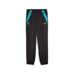 Spodnie dresowe tkane Puma MAPF1. Czarne szorty Puma, m, bez wzorów, z dresówki, sportowe. W wyprzedaży za 262.00 zł.