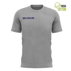 Bawełniana koszulka Givova Fresh Melange Grey 2xl. Szare t-shirty sportowe Givova, bez wzorów, z bawełny, bez ramiączek, do piłki nożnej. Za 52.75 zł.