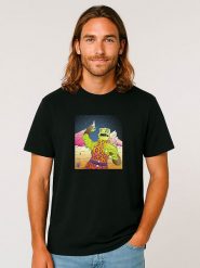 WOOOP Koszulka "Reptilian Warrior" w kolorze czarnym rozmiar: XXL. Czarne bezrękawniki Wooop, xxl, bez wzorów, z bawełny, bez kołnierzyka, bez ramiączek. Za 56.99 zł.