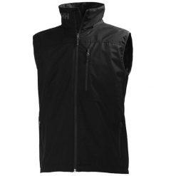 Kamizelka trekkingowa męska Helly Hansen Crew Vest. Czarne kamizelki sportowe Helly Hansen, m, bez wzorów, z poliesteru, bez kaptura. Za 392.70 zł.