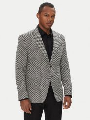 KARL LAGERFELD Marynarka 155106 553115 Szary Regular Fit. Szare garnitury KARL LAGERFELD, m, bez wzorów, z wiskozy. Za 2,029.00 zł.