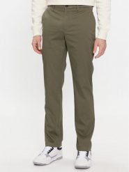Tommy Hilfiger Chinosy Denton MW0MW33938 Khaki Slim Fit. Brązowe eleganckie spodnie Tommy Hilfiger, m, z bawełny. Za 349.99 zł.