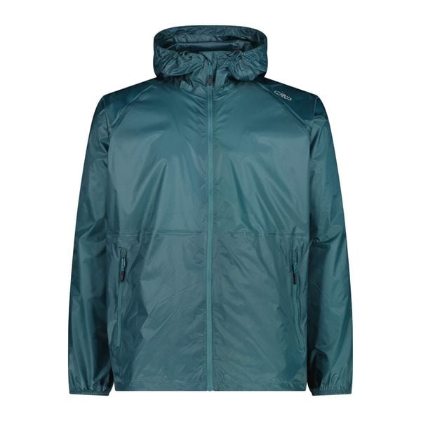 Kurtka wodoodporna z kapturem CMP. Zielone kurtki CMP, bez wzorów, z kapturem. W wyprzedaży za 114.99 zł.