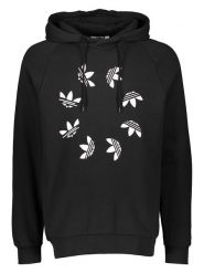 Adidas Bluza w kolorze czarnym rozmiar: XS. Czarne bluzy Adidas, xs, bez wzorów, z bawełny, z kapturem. Za 128.25 zł.
