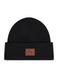 Quiksilver Czapka AQYHA04782 Czarny. Czarne czapki zimowe Quiksilver, bez wzorów, z materiału. Za 119.99 zł.