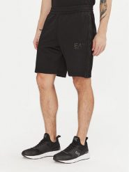 EA7 Emporio Armani Szorty sportowe 7M000309 AF13526 UC001 Czarny. Czarne krótkie spodenki sportowe EA7 Emporio Armani, m, bez wzorów, z syntetyku. Za 439.99 zł.